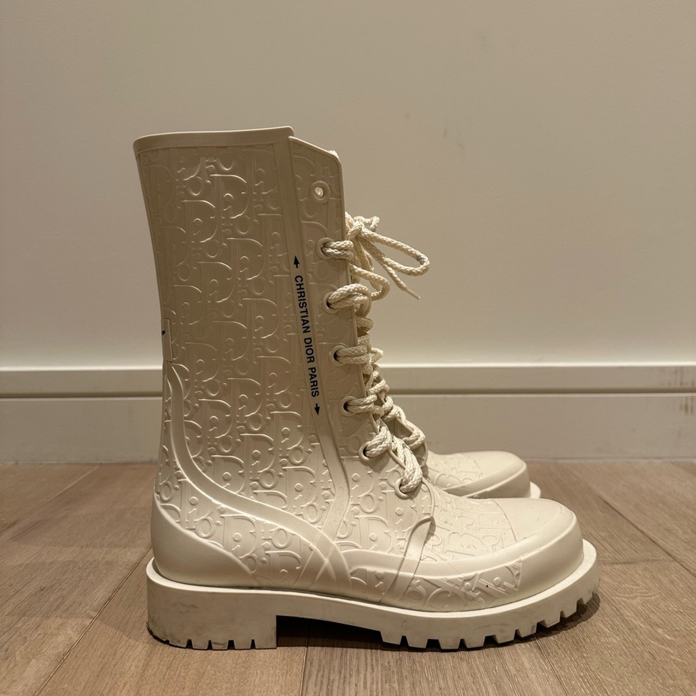 Christian Dior Oblique High Top Boots
